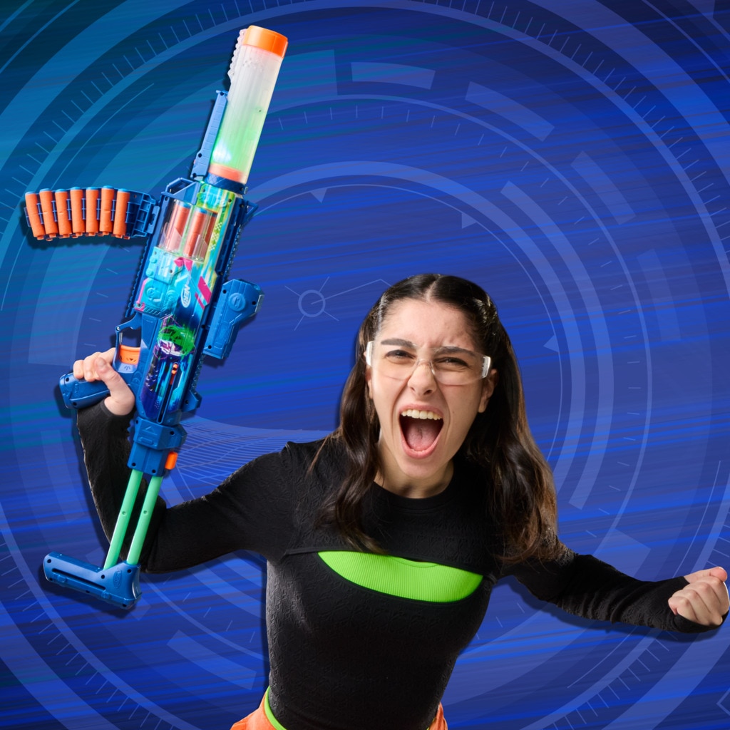 Lanzador Cyberlight Ghost Nerf 6