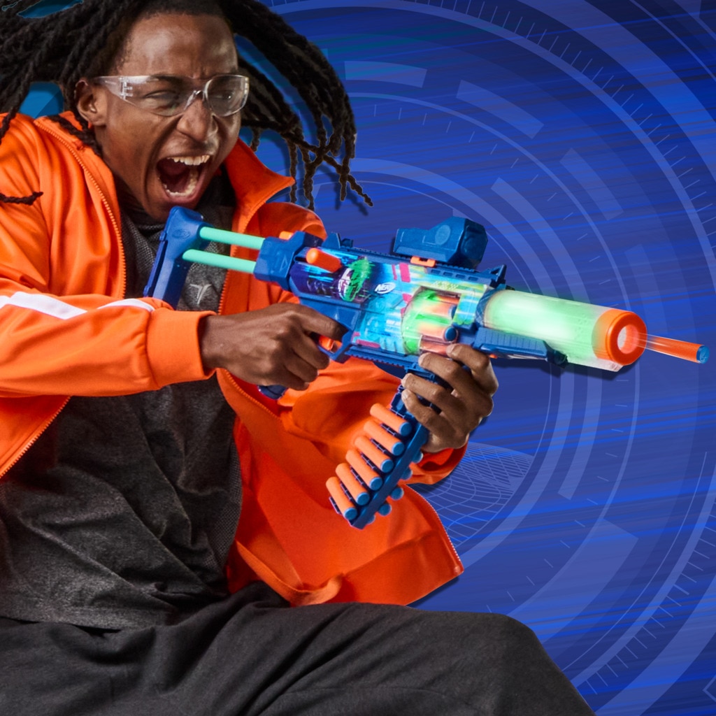 Lanzador Cyberlight Ghost Nerf 9