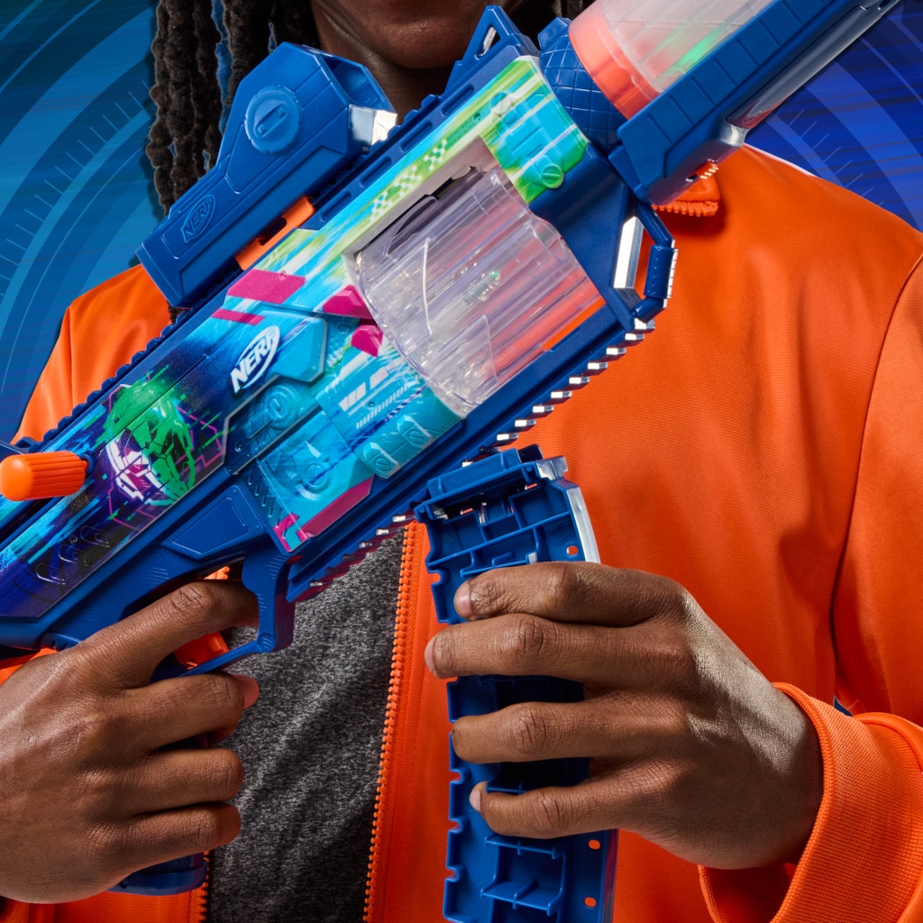 Lanzador Cyberlight Ghost Nerf 12