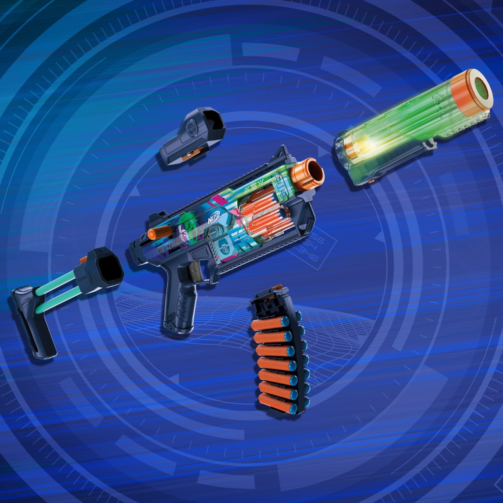 Lanzador Cyberlight Ghost Nerf 17