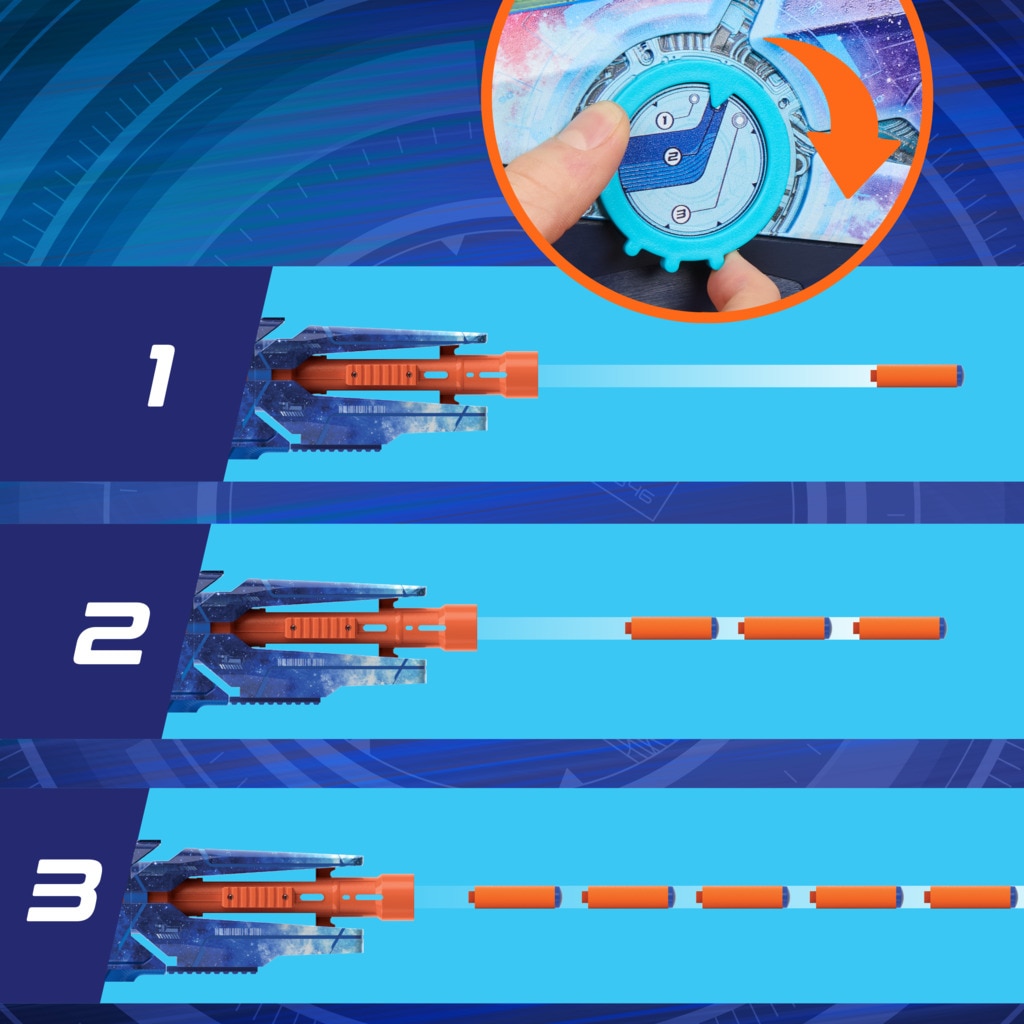 Lanzador Galactic Commander Nerf 11