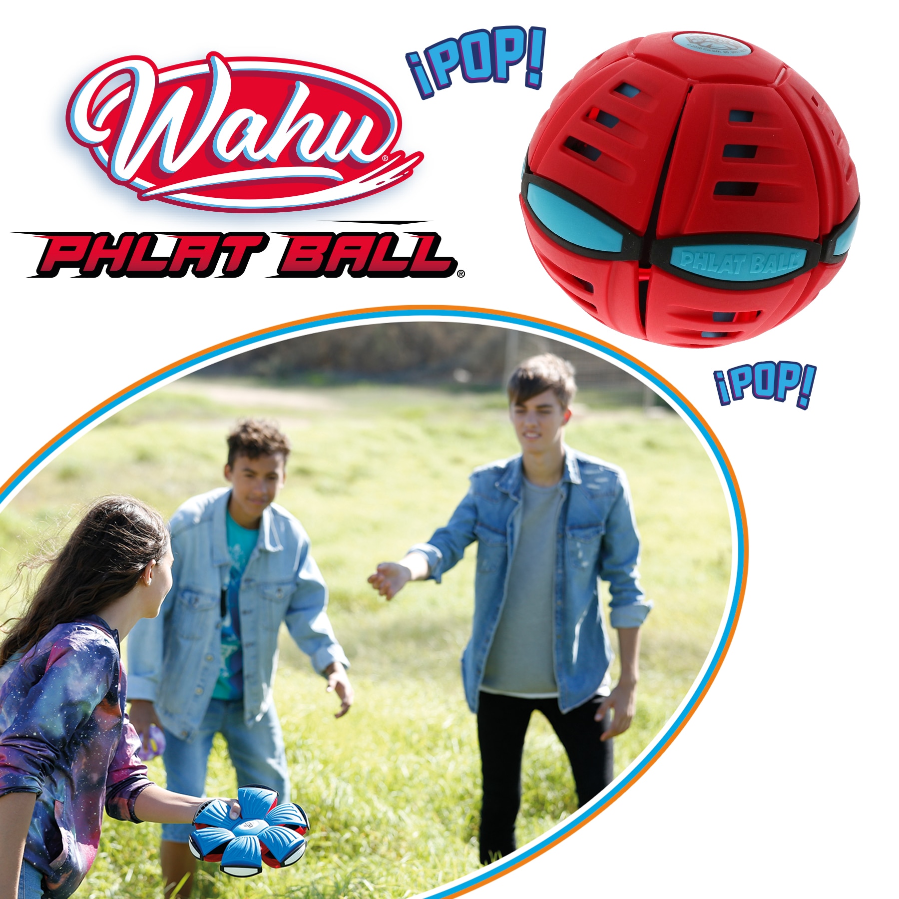 Juguete Bola o Disco Phlat ball 4