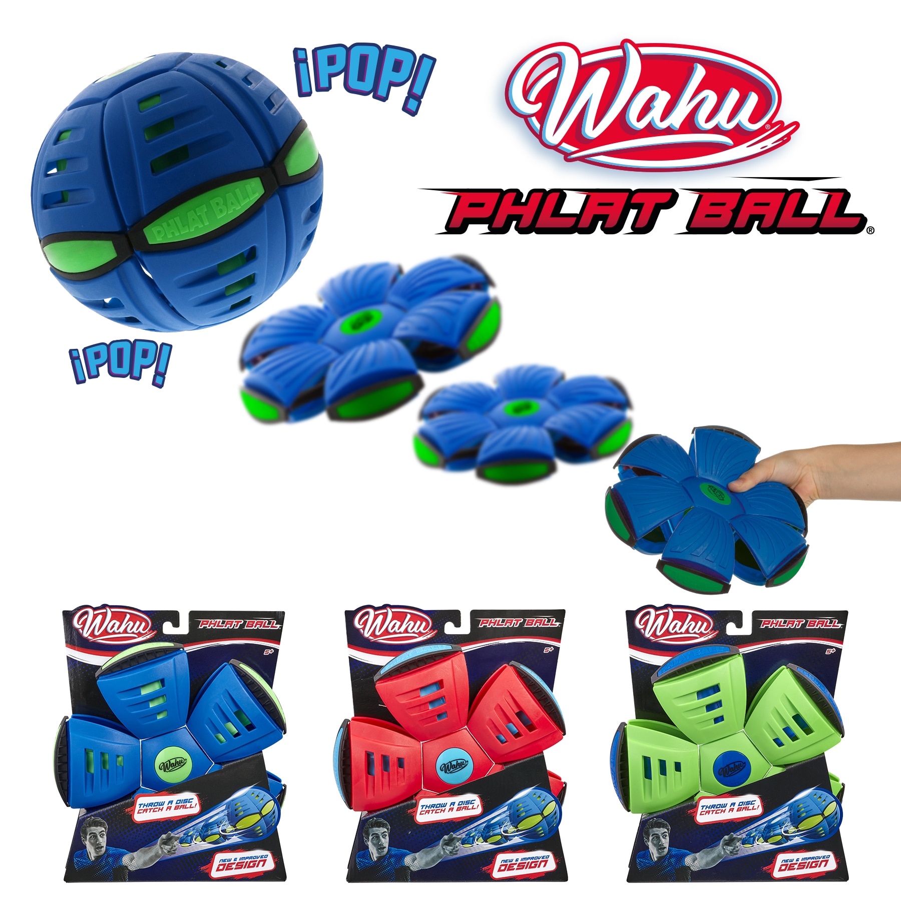 Juguete Bola o Disco Phlat ball 6