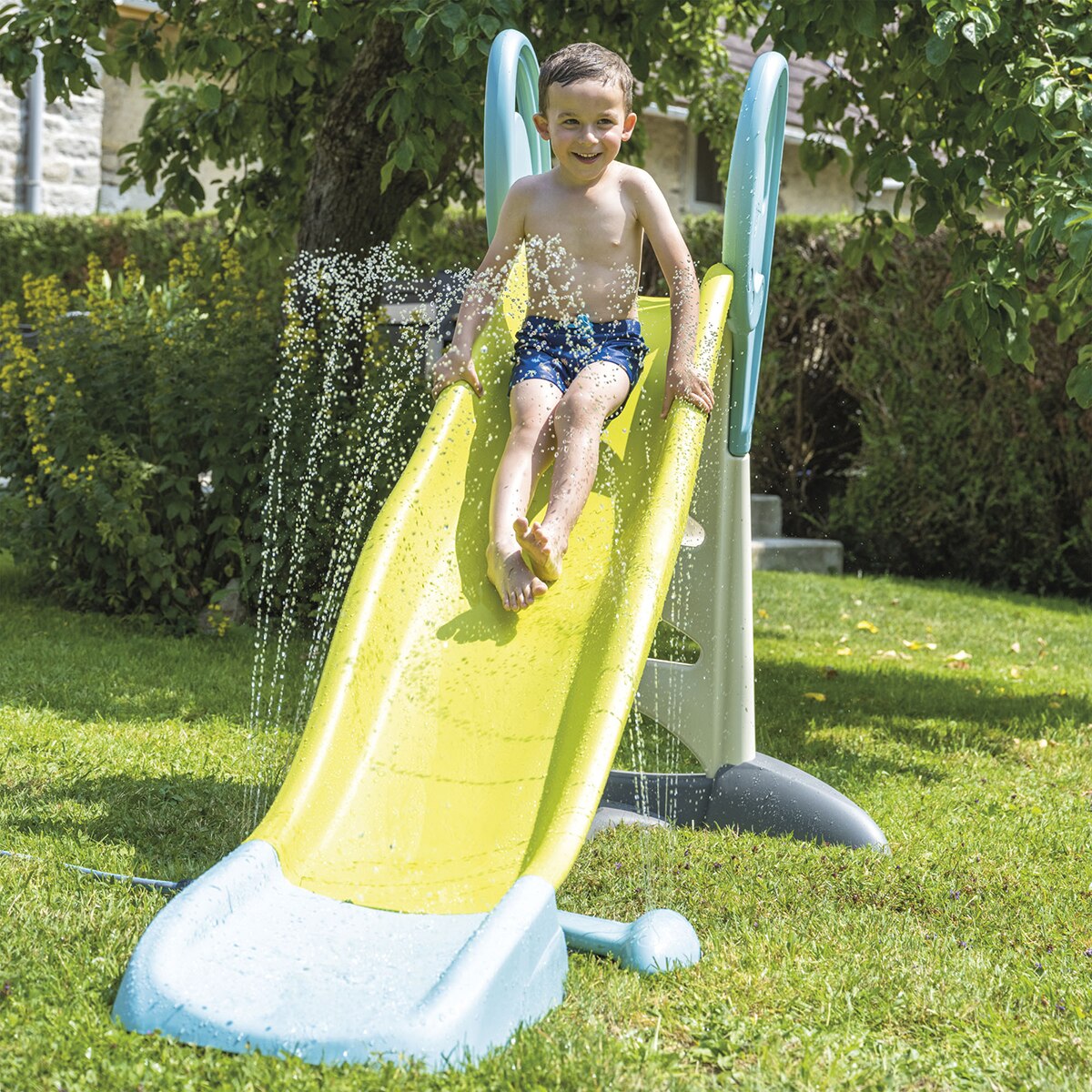 Juego de agua Splash way para toboganes Smoby 5
