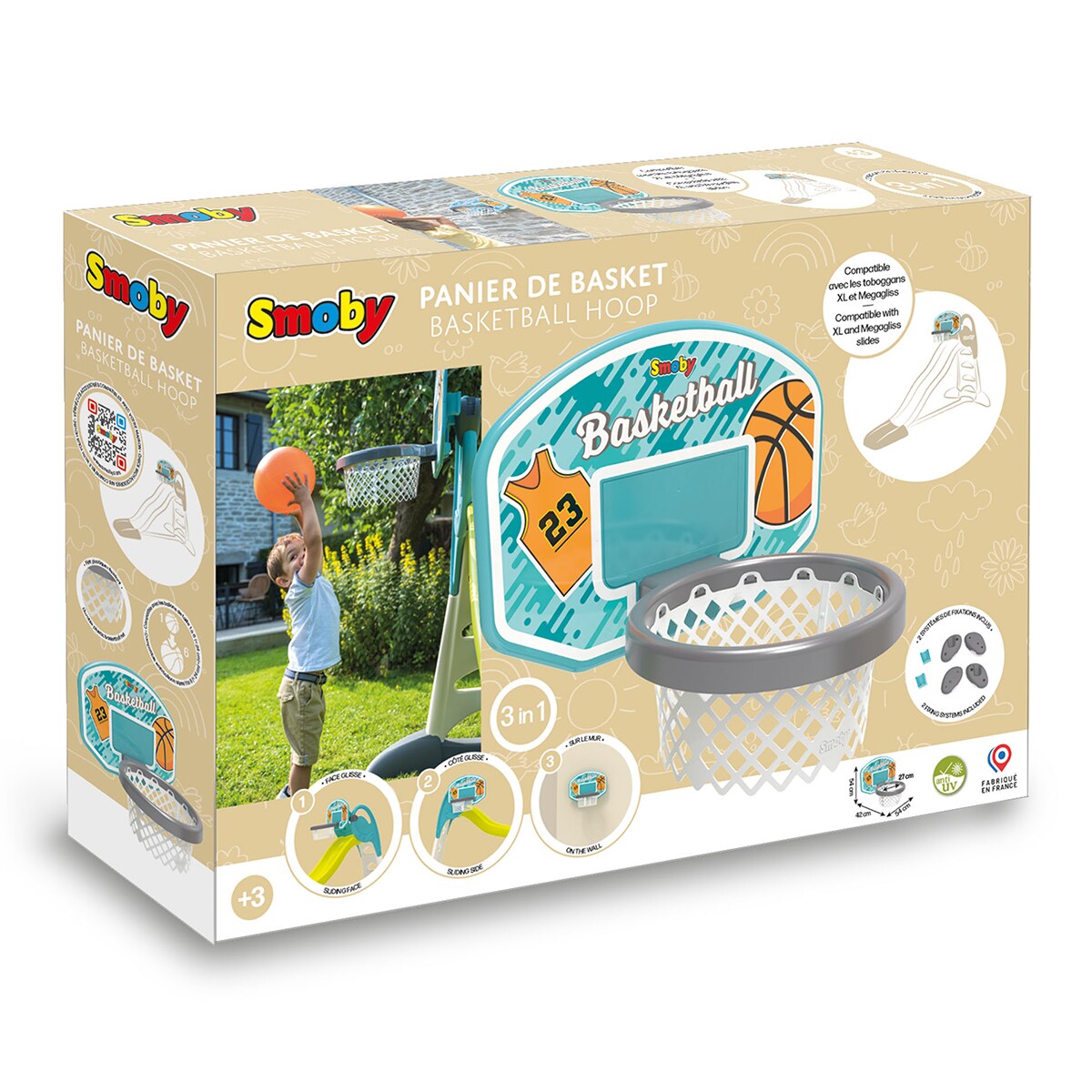 Canasta para tobogán Smoby 12