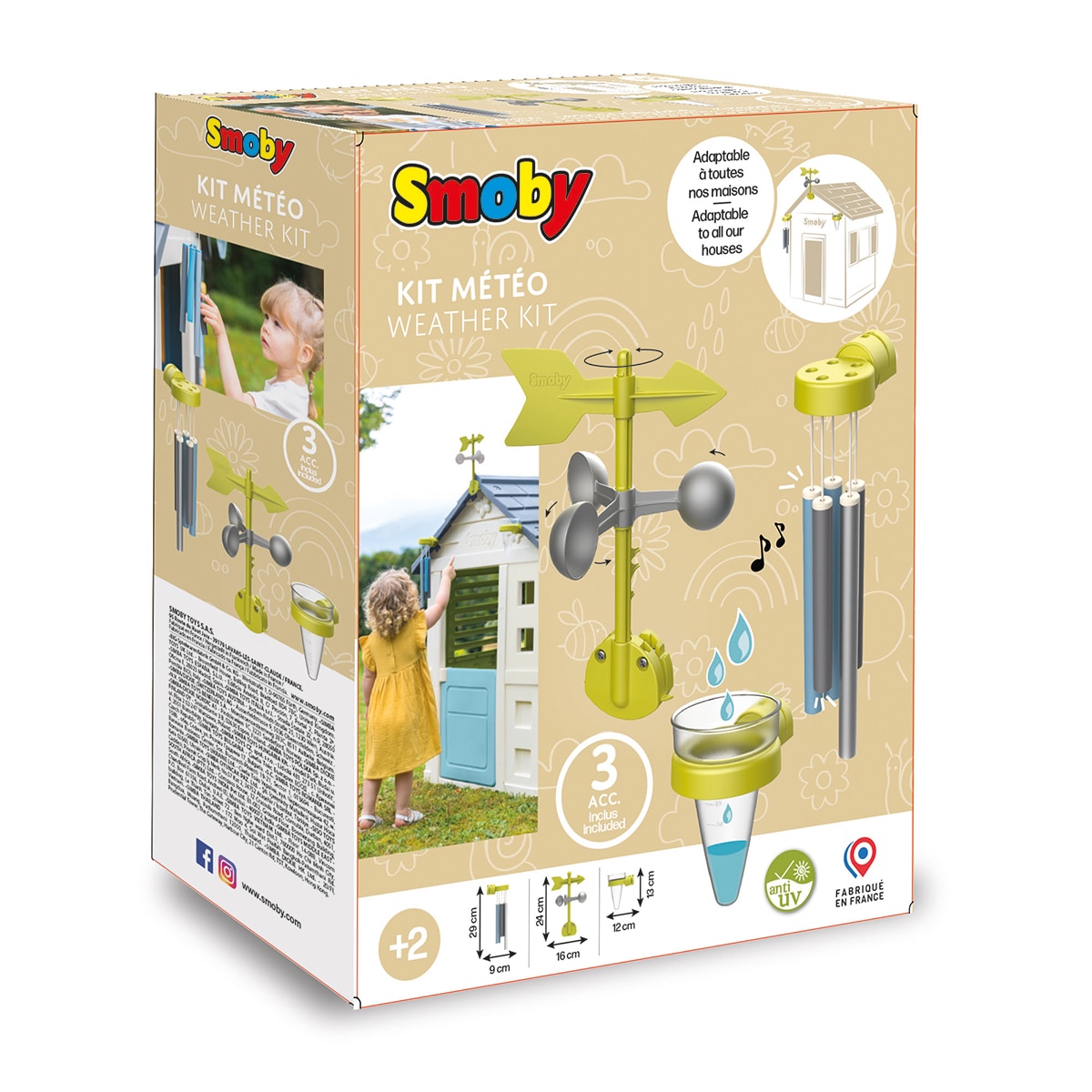 Kit Meteorología Smoby 6