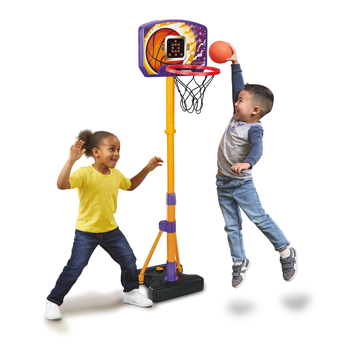Canasta de baloncesto con pantalla electrónica Vtech 3