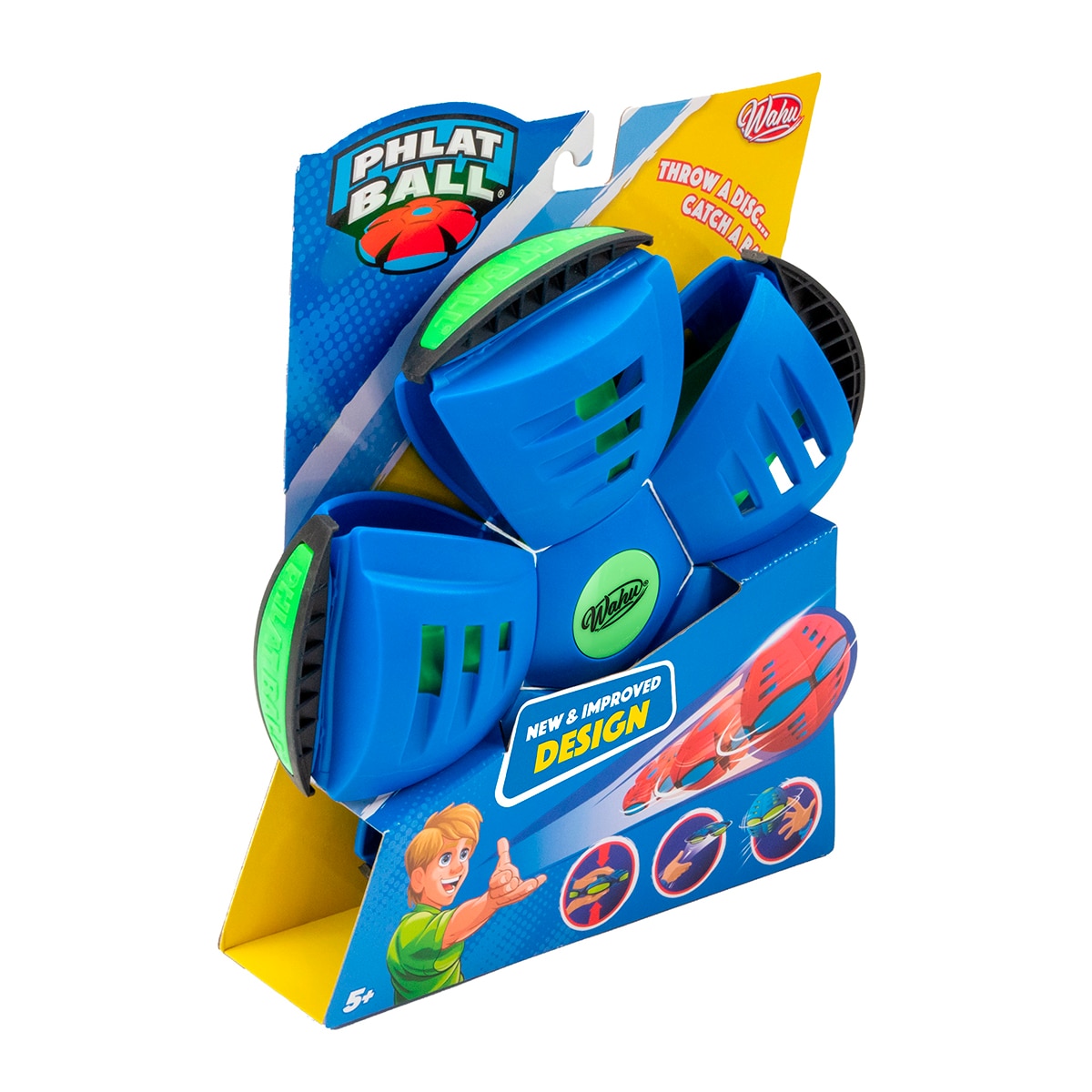 Disco y bola en uno Phlat Ball dos colores disponibles Bizak 6