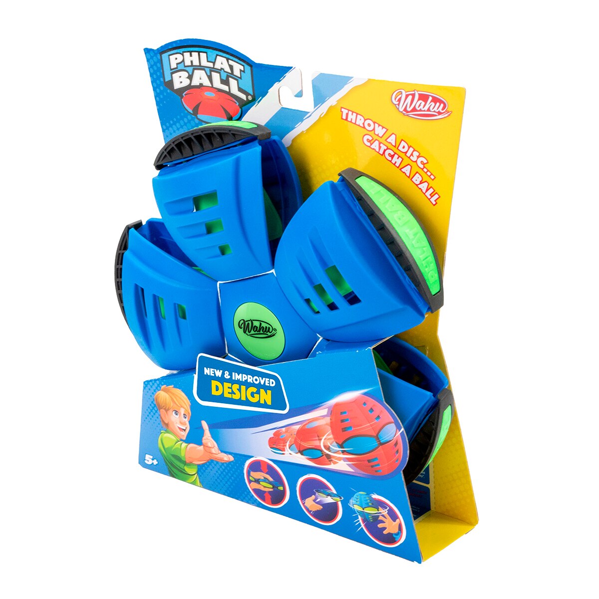 Disco y bola en uno Phlat Ball dos colores disponibles Bizak 7