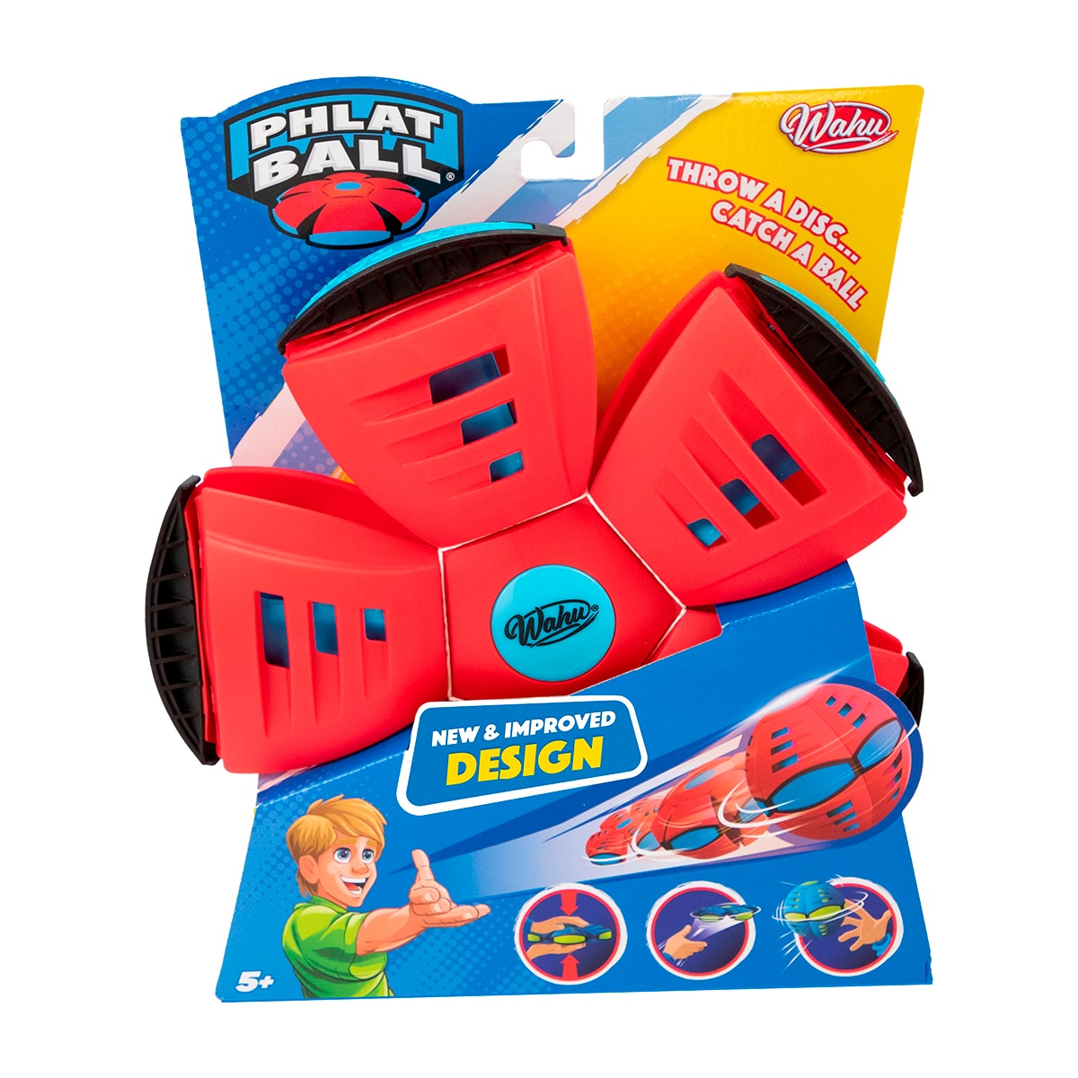 Disco y bola en uno Phlat Ball dos colores disponibles Bizak 11