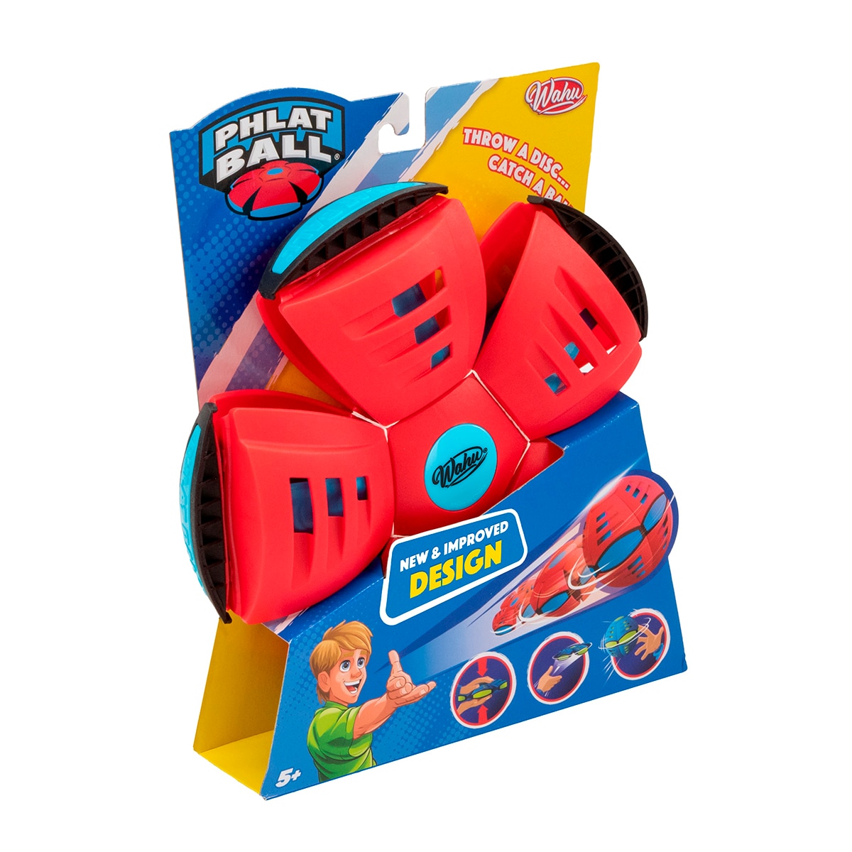 Disco y bola en uno Phlat Ball dos colores disponibles Bizak 12