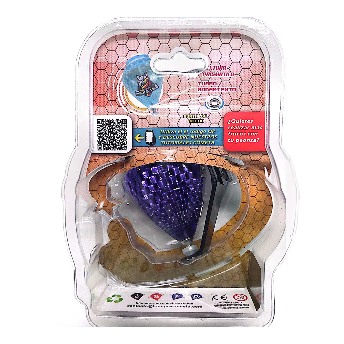 Trompo Modelo Turbo Prisma Cometa Dream 1