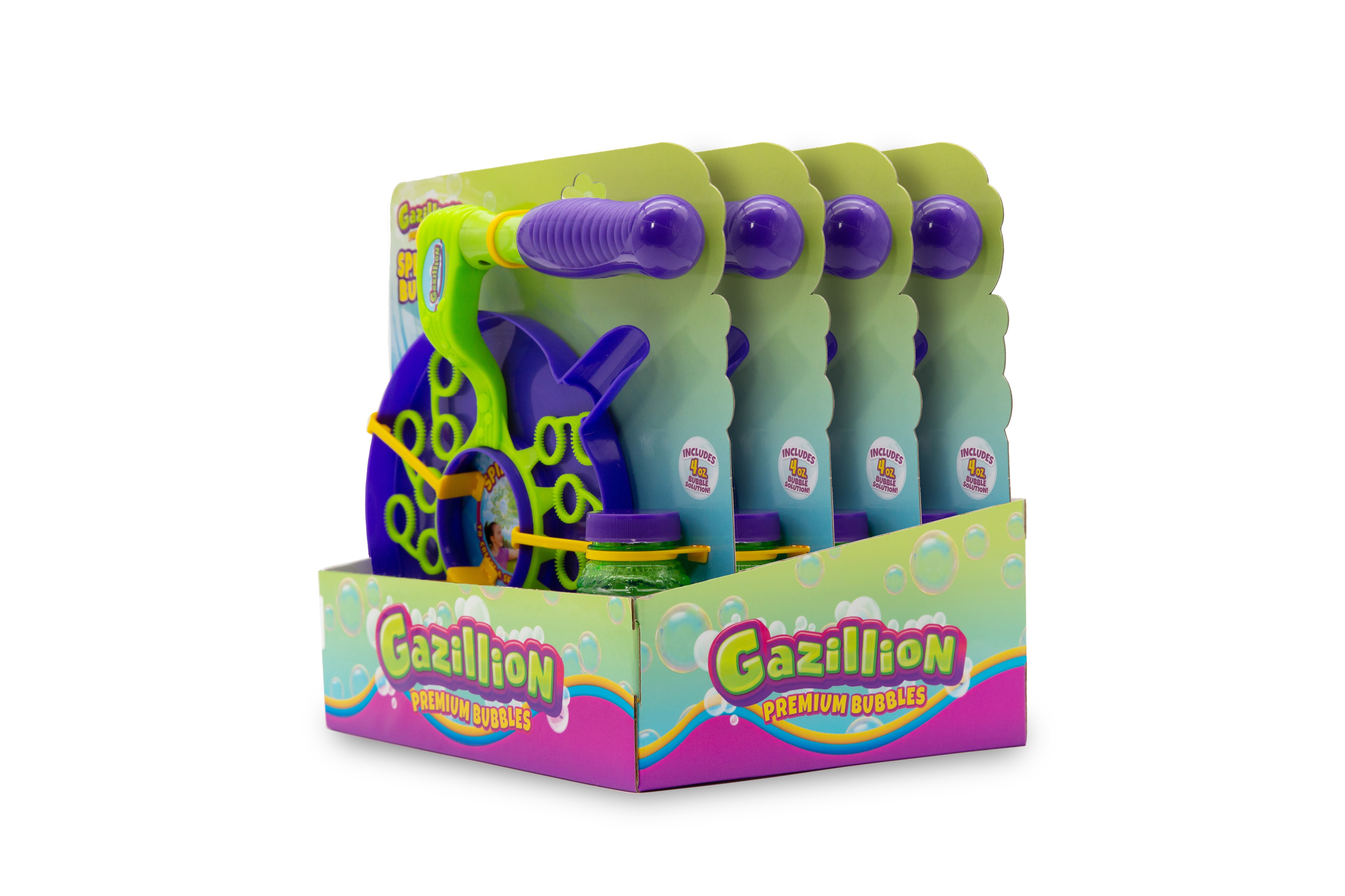 Varita de pompas giratoria Spinnin Bubbles 3