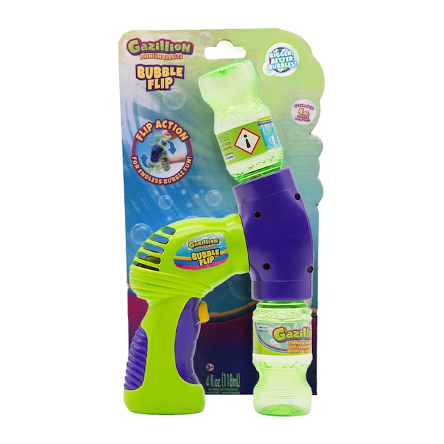 Pistola de pompas Bubble Flip
