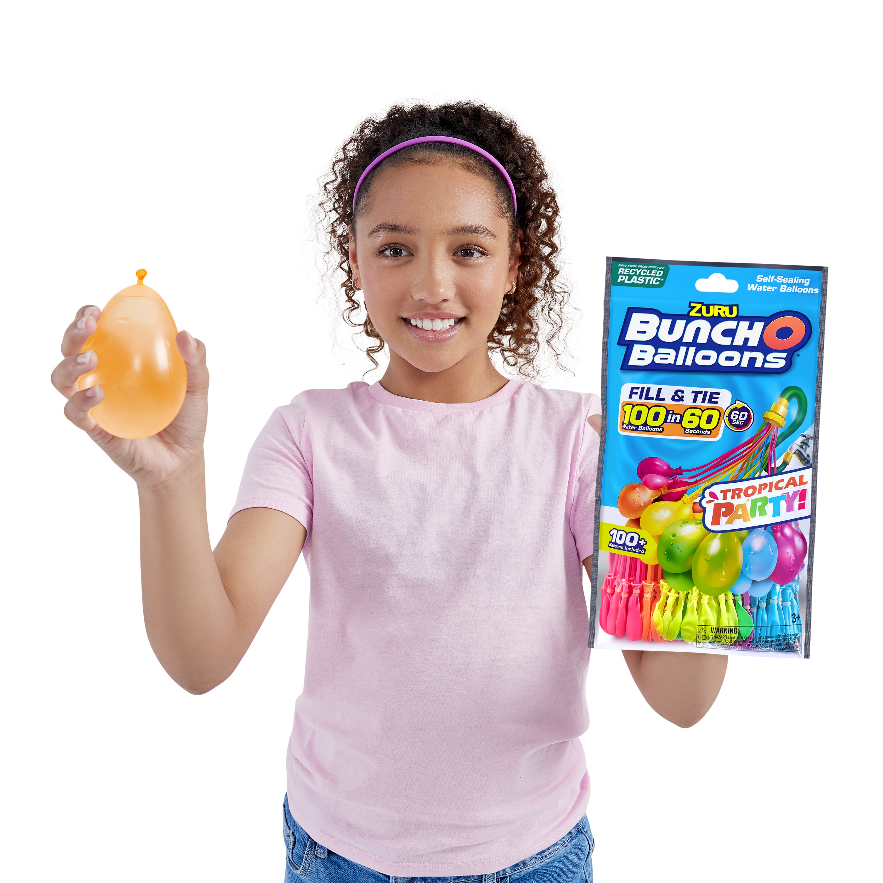 Pack neón 100 buncho balloons carga rápìda auto-sellante en 60 segundos 5