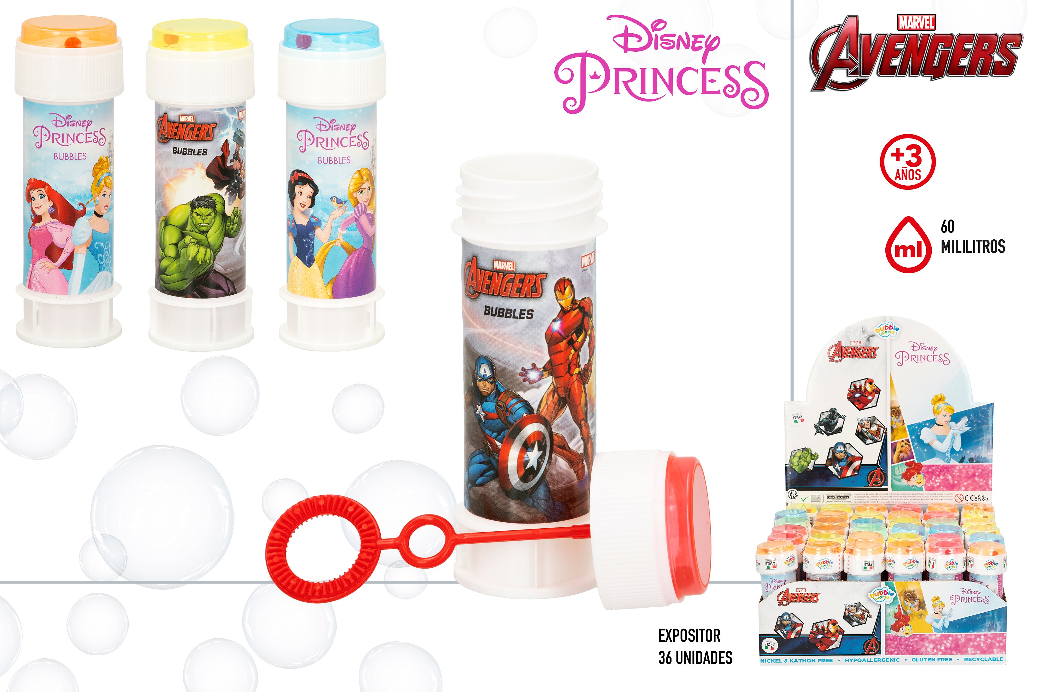 Pompero 60 ml  Avengers Disney 2
