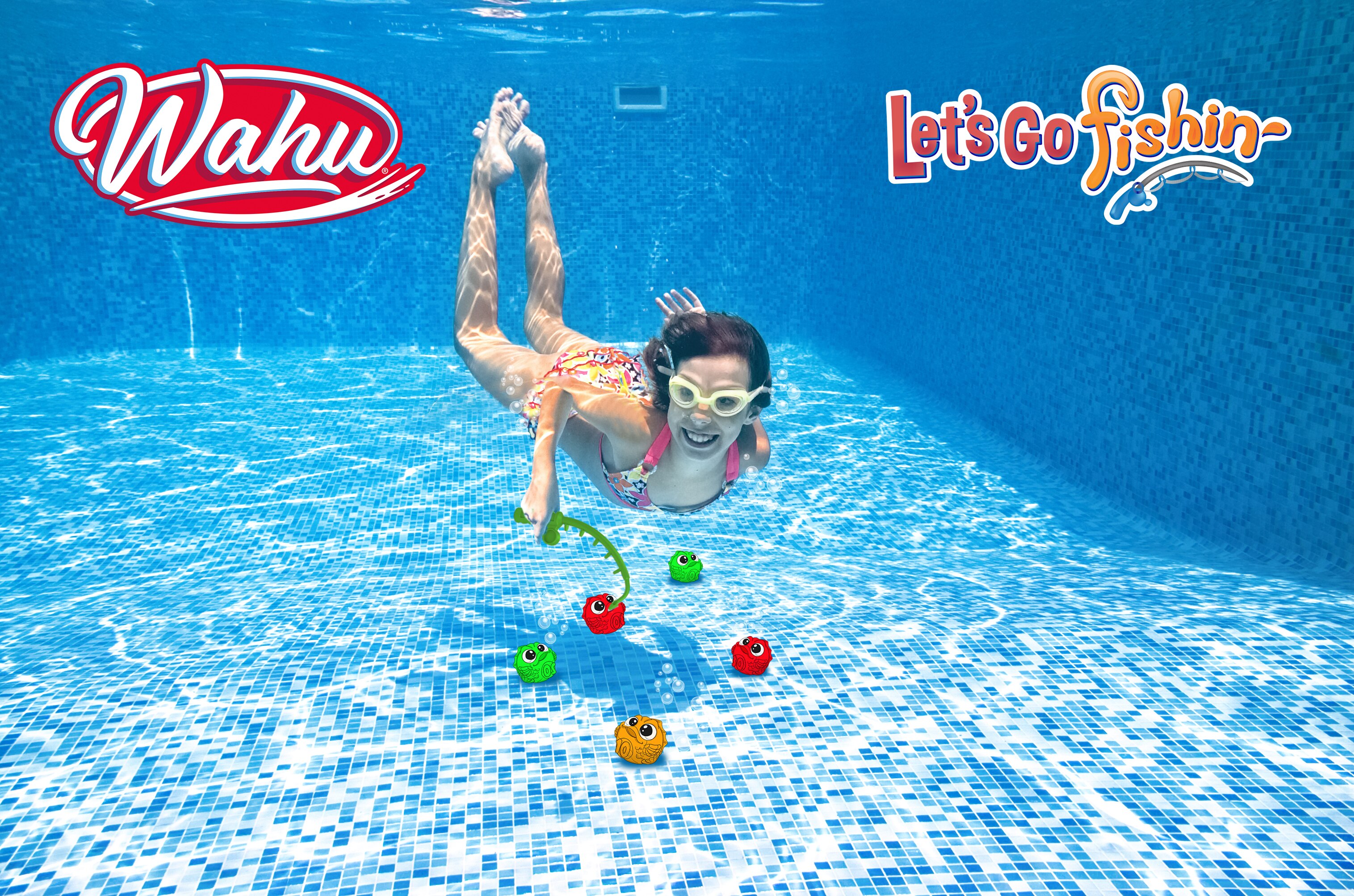 Wahu Lets Go Fishin' En El Agua 3