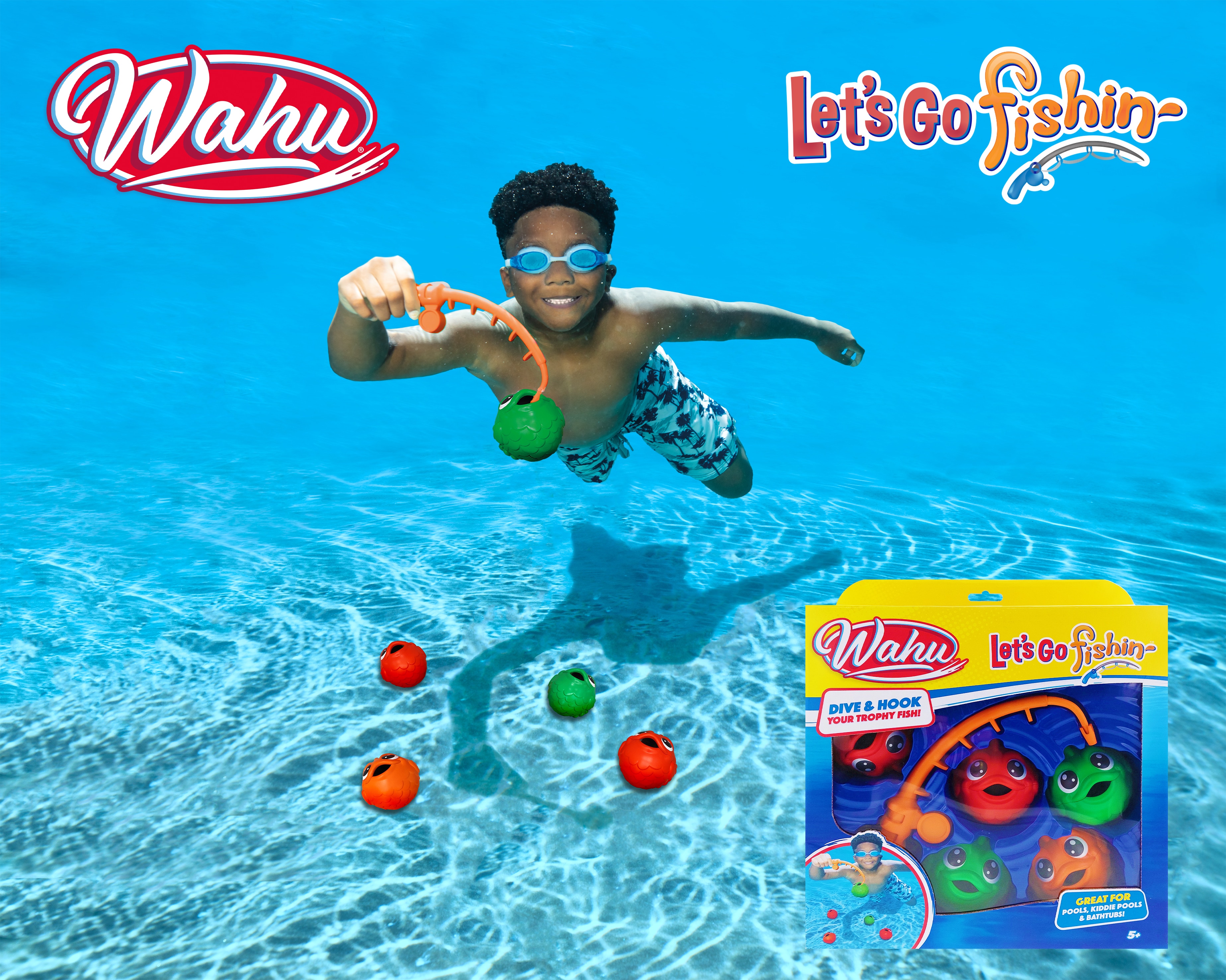 Wahu Lets Go Fishin' En El Agua 4