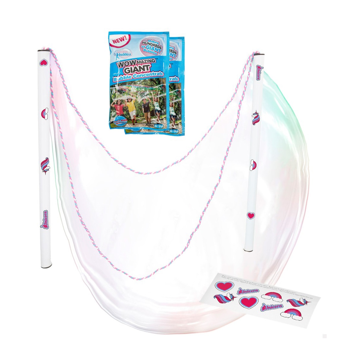 Imagen 0 de Crea Pompas Gigantes Unicornio Wowmazing