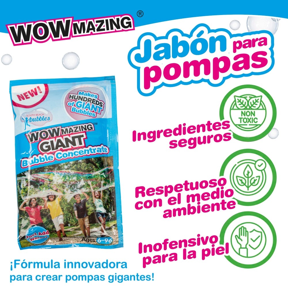 Crea Pompas Gigantes Unicornio Wowmazing 4