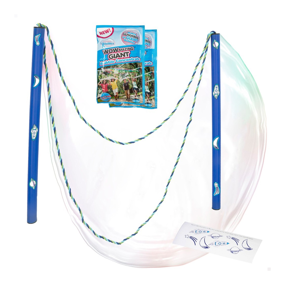 Imagen 0 de Crea Pompas Gigantes Espaciales Wowmazing