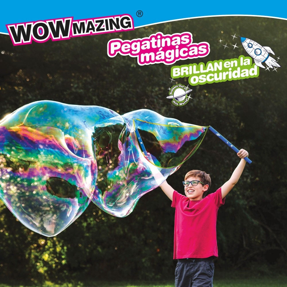Crea Pompas Gigantes Espaciales Wowmazing 2
