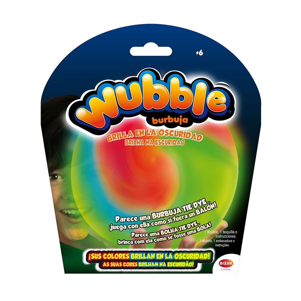 Imagen 0 de Burbuja Wubble Brillo en La Oscuridad