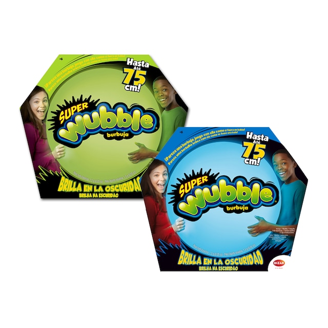 Burbuja Super Wubble Brillo en La Oscuridad