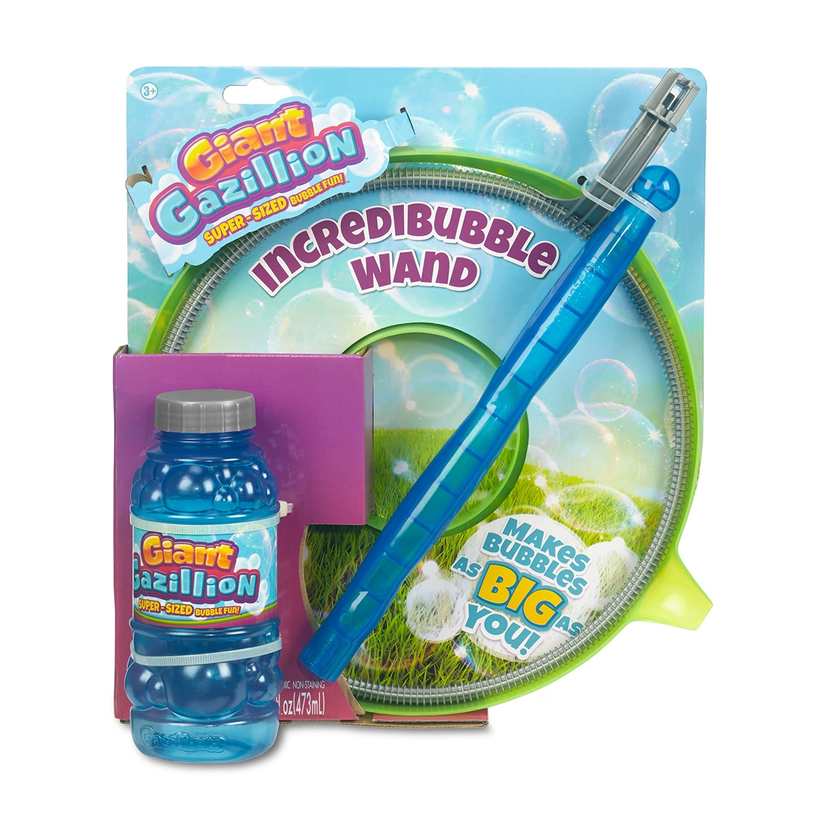 Imagen 0 de Varita de pompa con solución GAZILLION