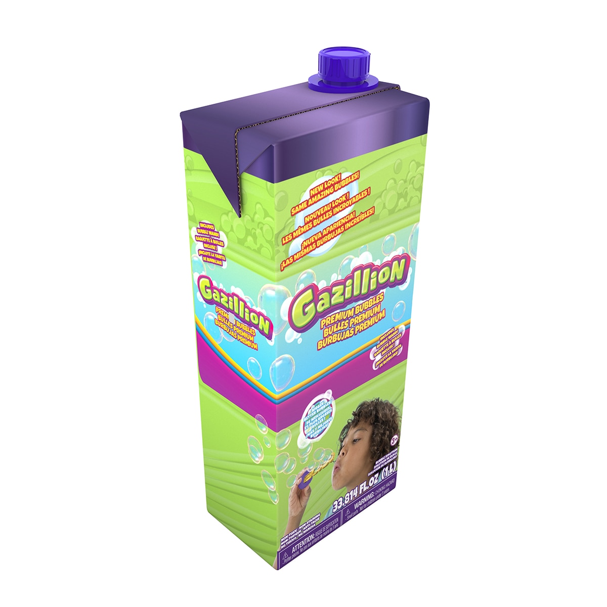 Imagen 0 de Solución premium de 1L para pompas TetraBrik GAZILLION