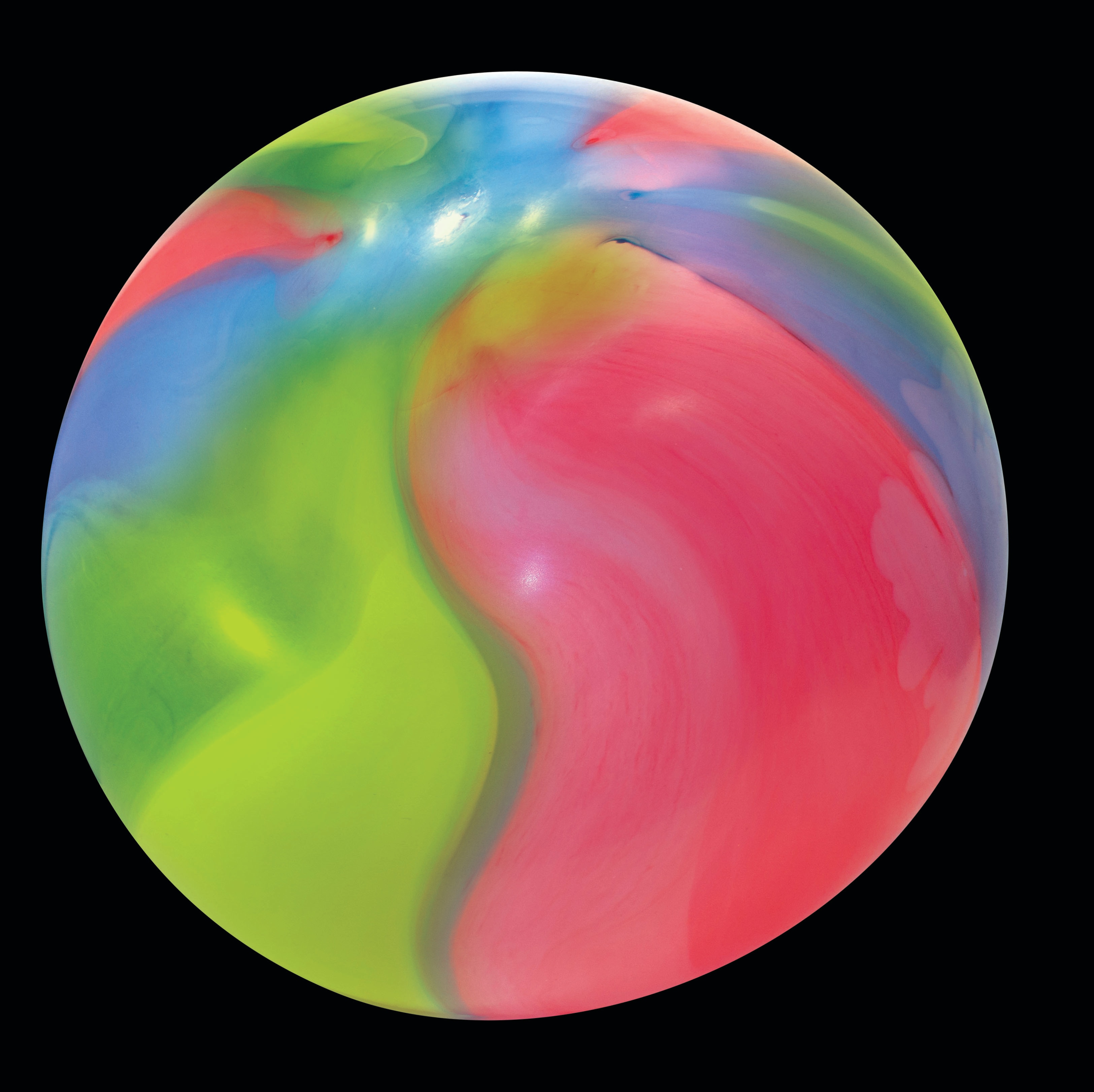 Burbuja Super Wubble Tye Dye Brilla en la Oscuridad Bizak 4