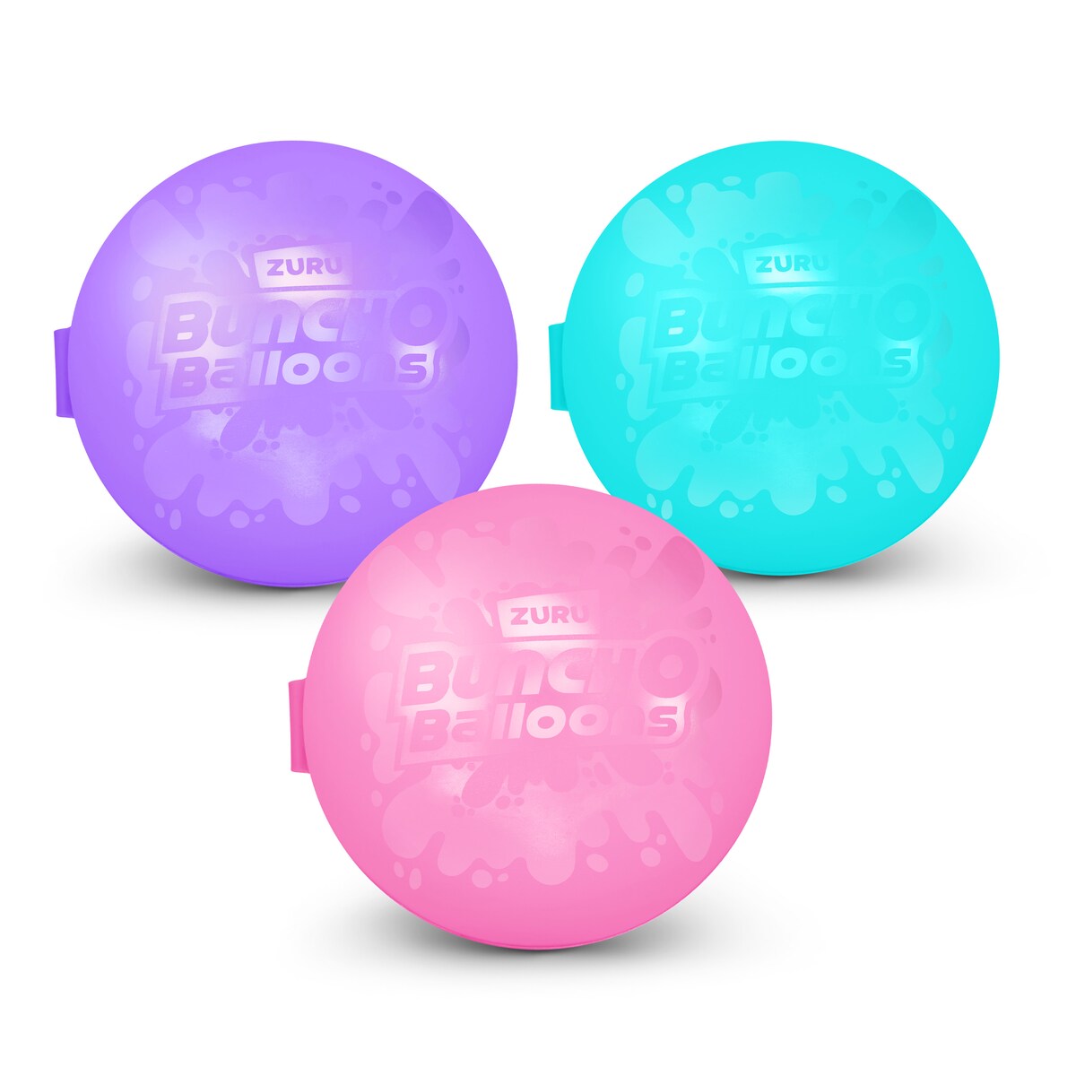 Pack 3 Globos de agua reutilizables Bunch O Ballons modelos surtidos 3