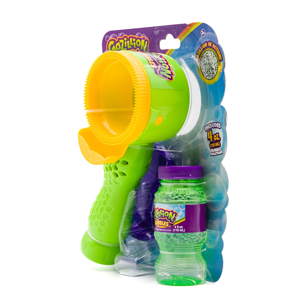 Varita ventilador con solución de pompas de 118 ml Vortech Wand Gazillion 3