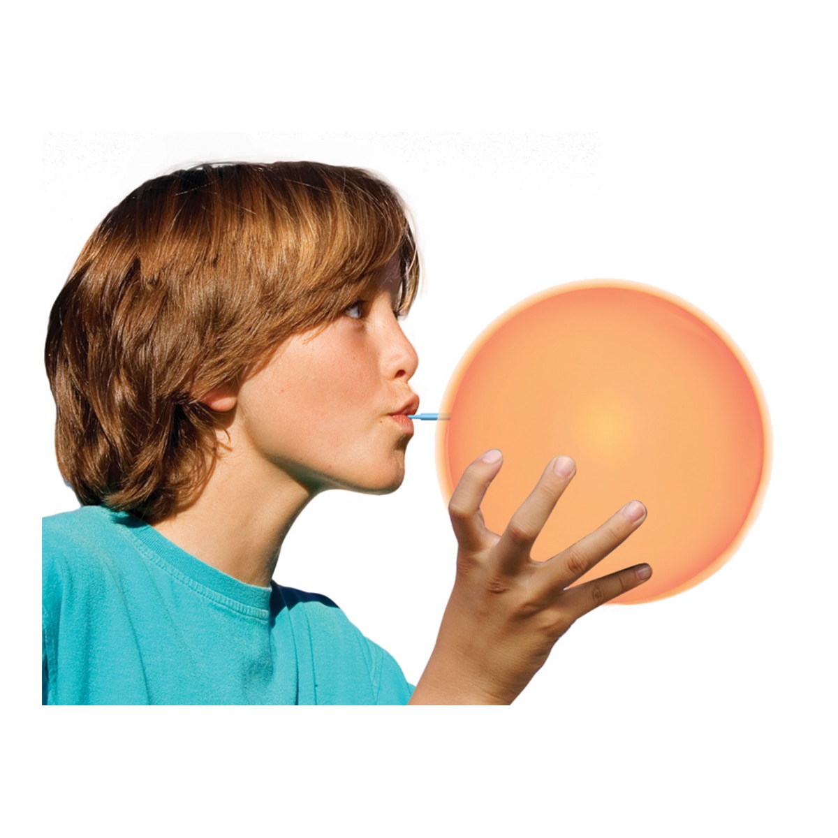 Burbuja Wubble Glowzilla Neon con luz LED Bizak 3