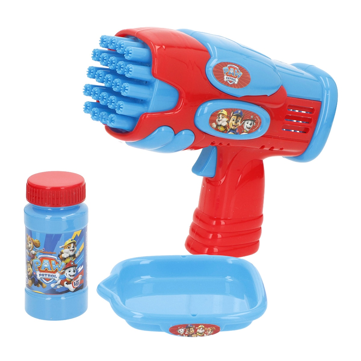 Imagem 0 de Patrulha Pata - Pistola Elétrica de Bolhas com Recarga de 59 ml
