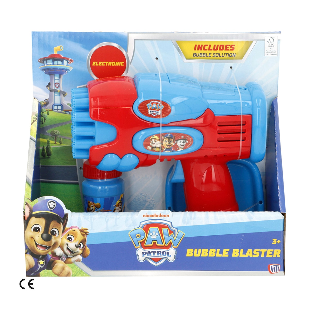 Patrulha Pata - Pistola Elétrica de Bolhas com Recarga de 59 ml 4