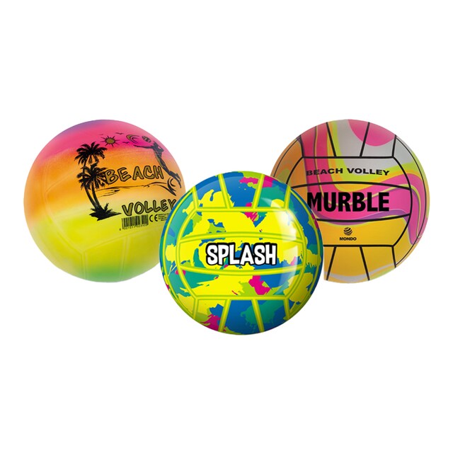 Imagen 0 de Balón Volley Murble Rainbow Splash Mondo modelos surtidos