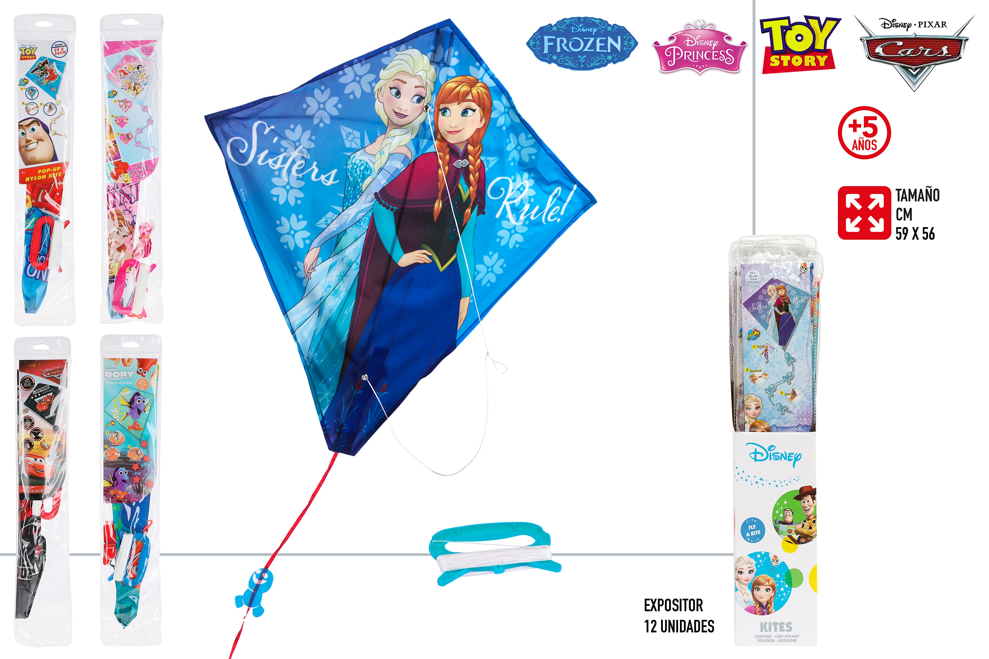 Cometa Diamante Nylon Pop-Up Disney 2