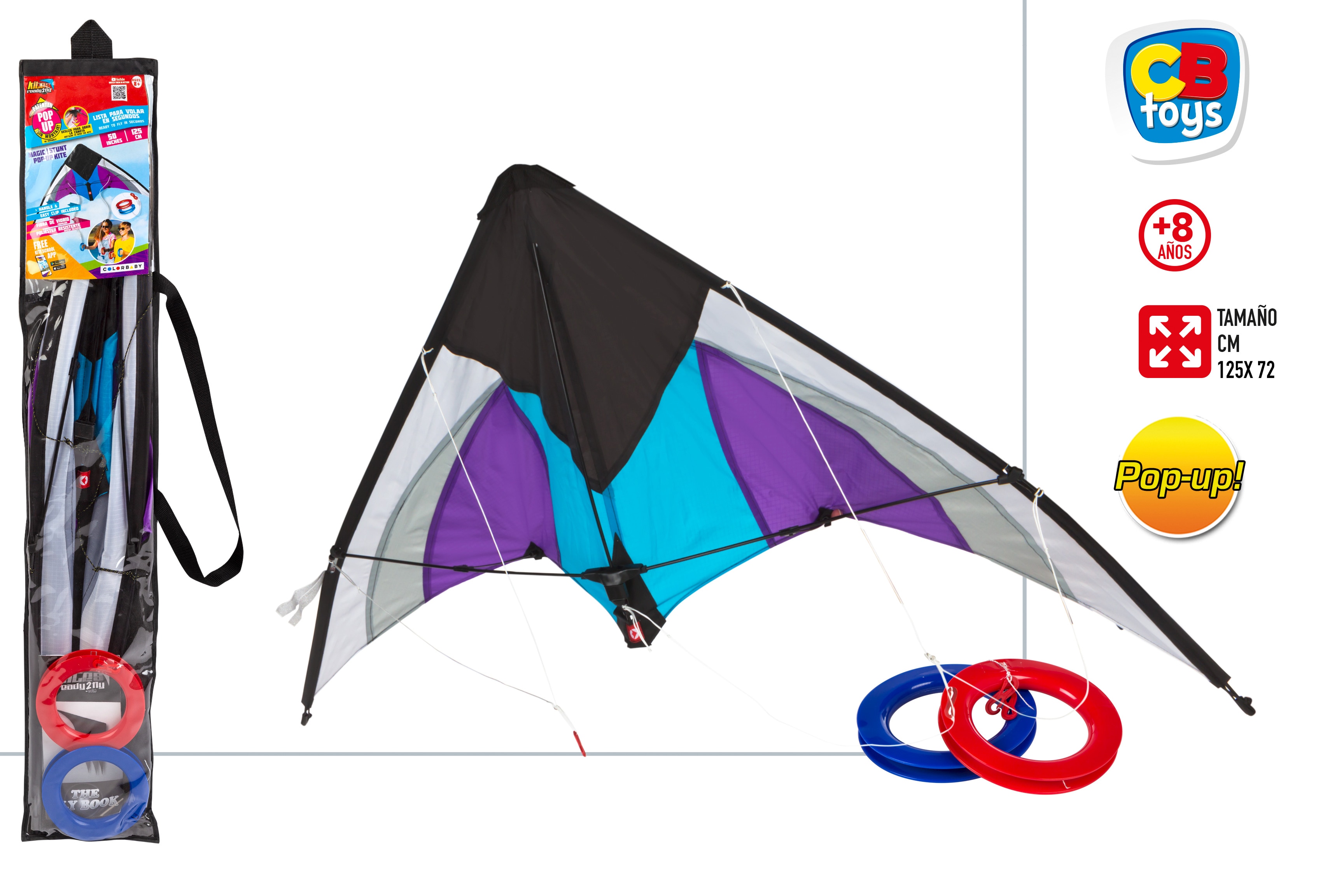 Cometa Stunt Kite Pop-Up Magic 3