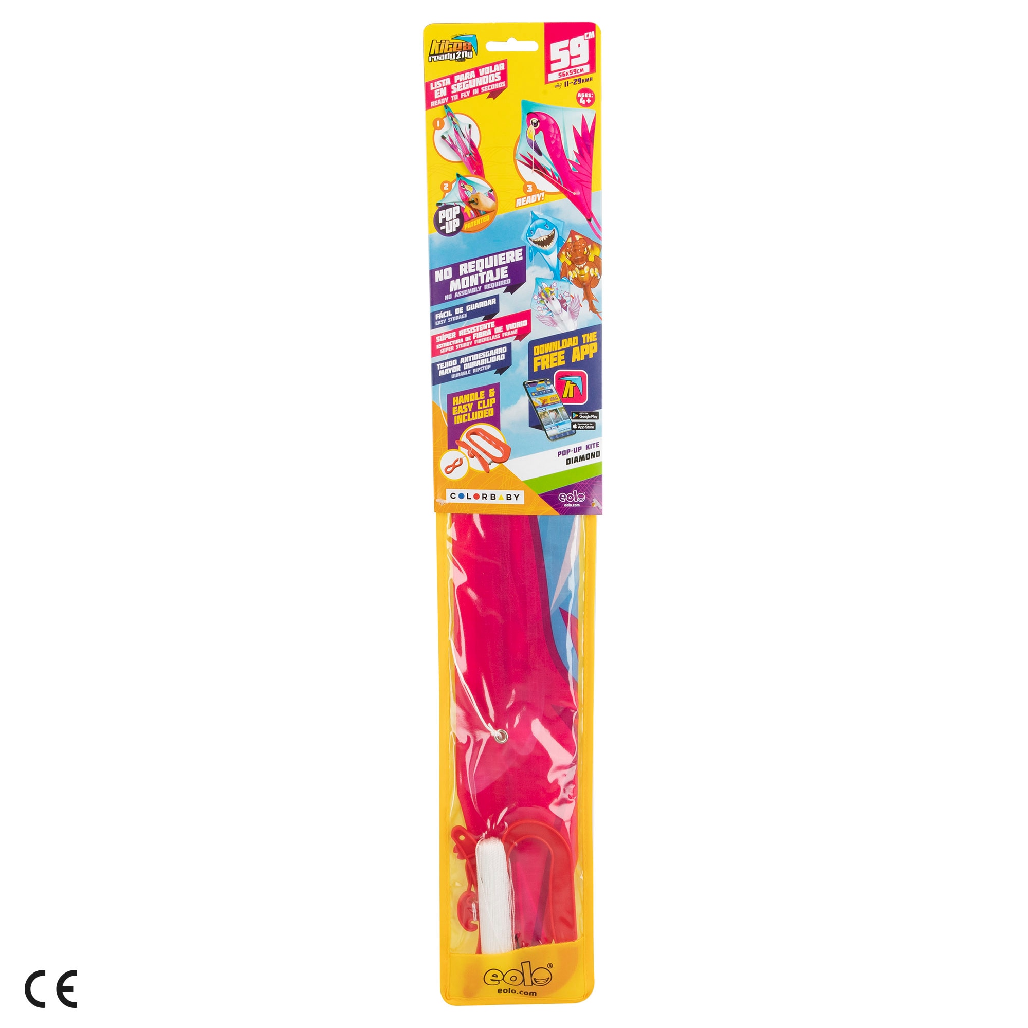 Cometa Nylon Pop-Up Diamante Colorbaby 4