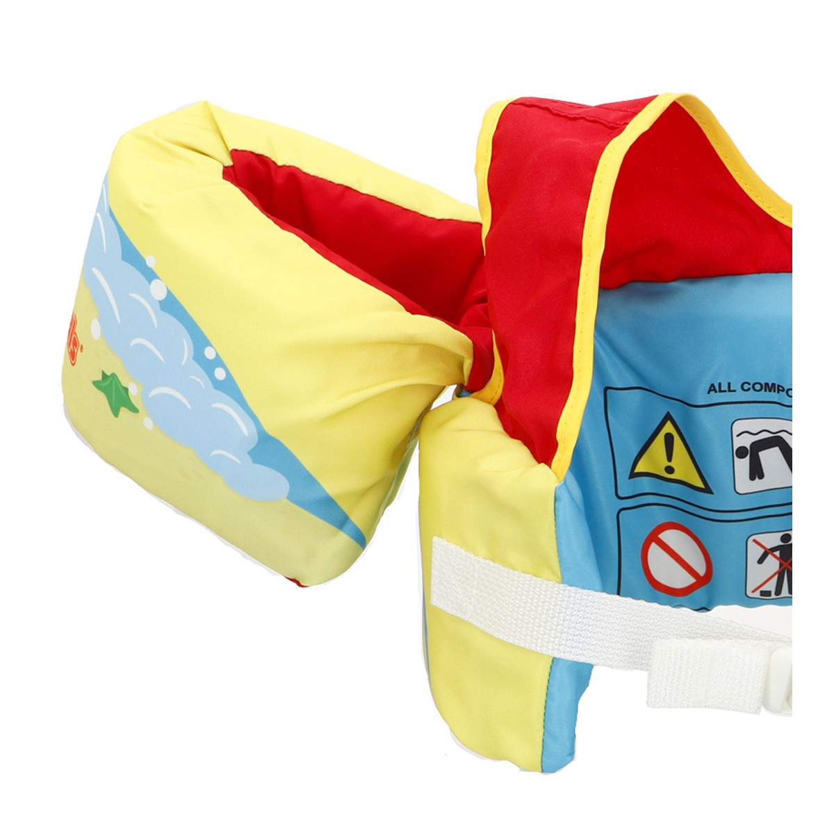 Chaleco salvavidas niño cangrejo 15-30 kg regulable Aqua Sport 6