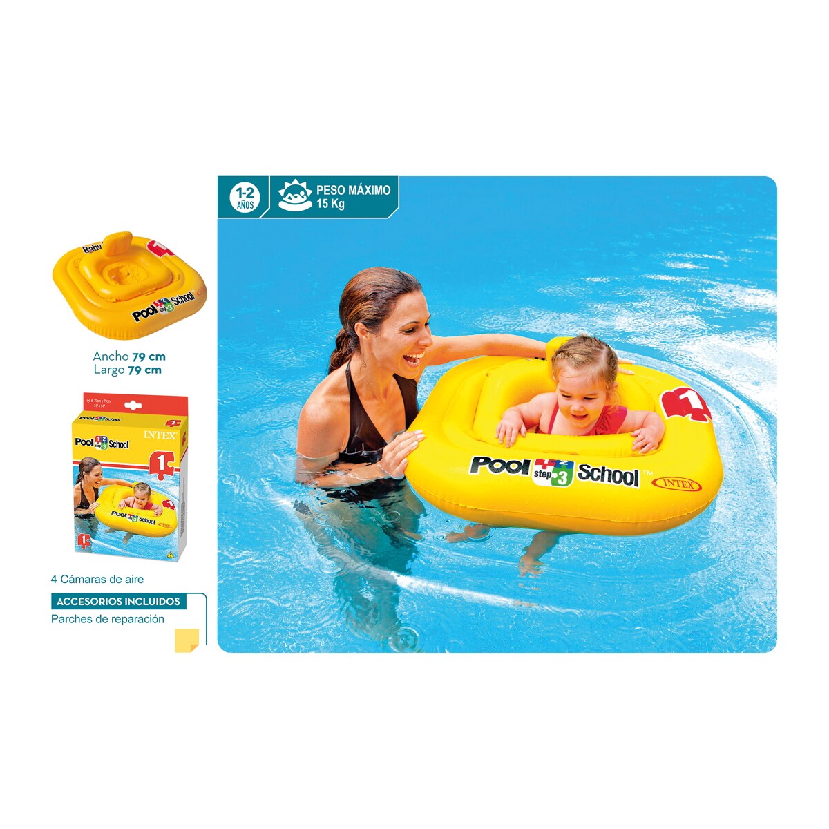 Flotador bebé Step · Intex · El Corte Inglés