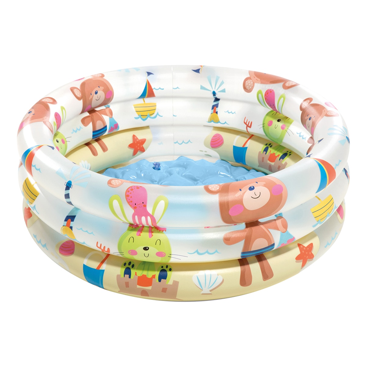Imagen 0 de Piscina bebé Animalitos 3 Aros