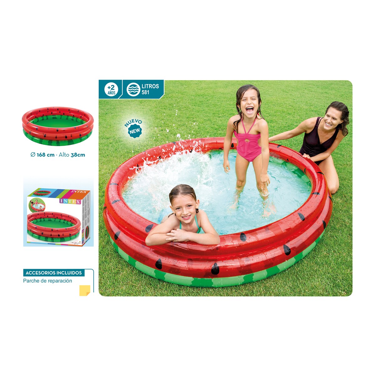 Piscina Sandía 3 Anillos 3