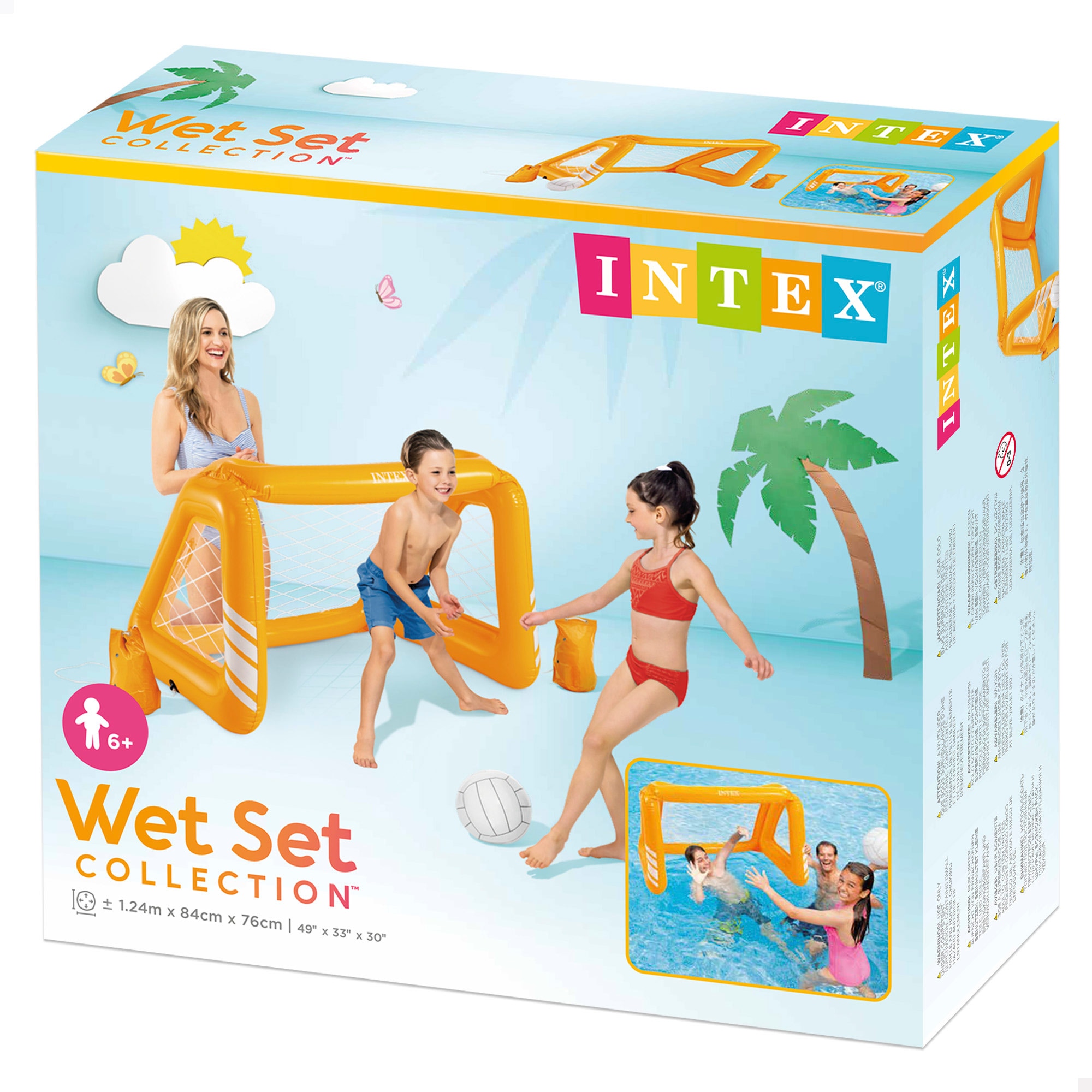Portería hinchable para piscina o jardín INTEX 2