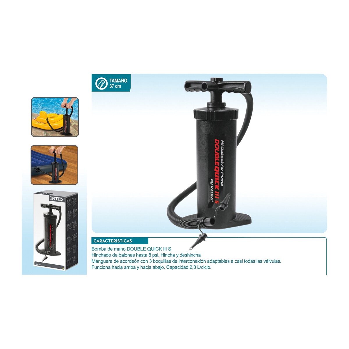 Hinchador Bomba de Mano 5