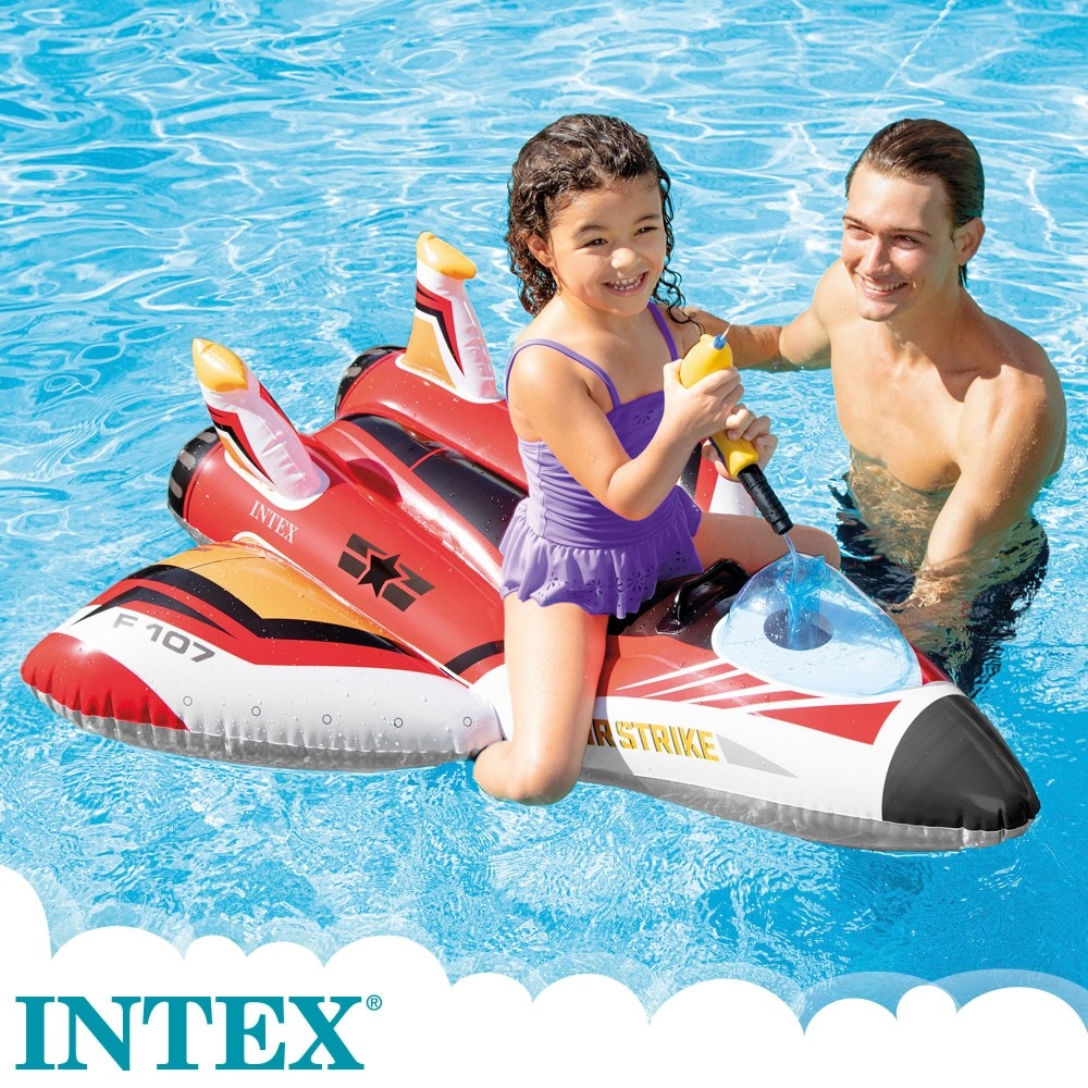 Colchoneta hinchable infantil avión 6