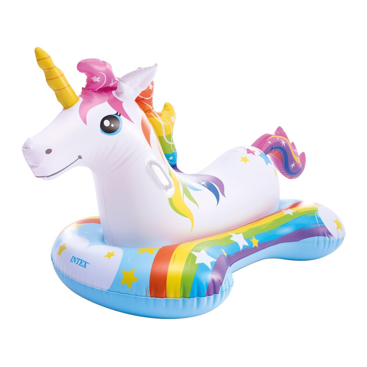 Imagen 0 de Colchoneta hinchable infantil unicornio