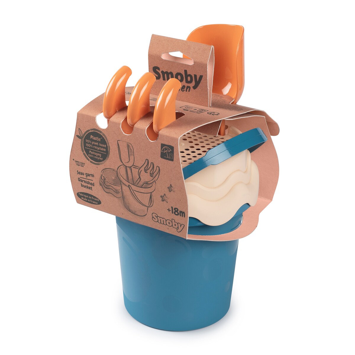 S.green cubo de playa pequeño 2