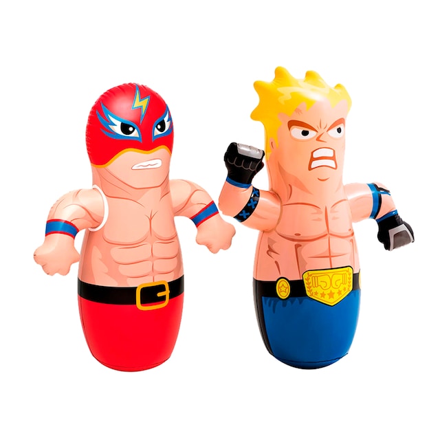 Tentetieso Luchador hinchable 3D Intex